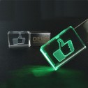 acrylic and metal USB